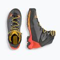 Vyriški kalnų batai La Sportiva Aequilibrium Trek GTX carbon/yellow 6