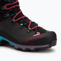 Moteriški trekingo batai La Sportiva Aequilibrium Trek GTX carbon/malibu blue 7