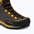 Vyriški aukštumų batai La Sportiva Trango Tech Leather GTX black/yellow 7
