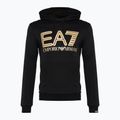 Vyriškas džemperis EA7 Emporio Armani Train Logo Series Oversize Logo Hoodie Coft black 5