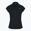 Moteriški polo marškinėliai EA7 Emporio Armani Train Costa Smeralda navy blue