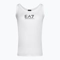 Moteriškas tank topas EA7 Emporio Armani Train Shiny white/logo black