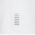 Vyriški polo marškinėliai EA7 Emporio Armani Core Identity Polo white / silver logo 5