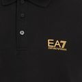 Vyriški polo marškinėliai EA7 Emporio Armani Core Identity Polo black / gold logo 3