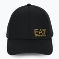 Kepurė su snapeliu EA7 Emporio Armani TrainCore IdentityLogo black / gold 2