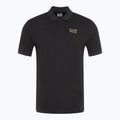 Vyriški marškinėliai EA7 Emporio Armani Train 7 Lines Polo black 0200