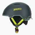 Slidinėjimo šalmas Briko Aran matt shark gray/light gray/electric lime 3