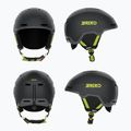 Slidinėjimo šalmas Briko Aran matt shark gray/light gray/electric lime 10