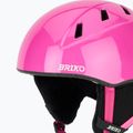 Vaikiškas slidinėjimo šalmas Briko Makalu Jr shiny pink/white 7
