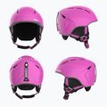 Vaikiškas slidinėjimo šalmas Briko Makalu Jr shiny pink/white