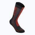 Vyriškos dviratininkų kojinės Alpinestars Summer 22 black/bright red 4