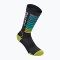 Alpinestars vyriškos dviratininkų kojinės Drop 22 black/yellow 4