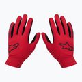 Vyriškos dviratininkų pirštinės Alpinestars Drop 4.0 red 3