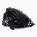 Dviratininko šalmas Alpinestars Vector Tech A1 juodas/šviesiai pilkas matinis
