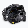 Dviratininko šalmas Alpinestars Vector Tech A1 juodas/šviesiai pilkas matinis 4