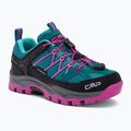 CMP vaikiški trekingo batai Rigel Low Wp blue 3Q54554/24EL
