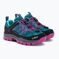 CMP vaikiški trekingo batai Rigel Low Wp blue 3Q54554/24EL 4