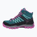 Jaunimo žygio batai CMP Rigel Mid lake / pink fluo 10