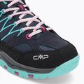 Vaikiški žygio batai CMP Rigel Low Wp b.blue/acqua 7