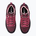Paauglių žygio batai CMP Rigel Low Wp plum/peach 5