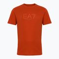 Vyriški EA7 Emporio Armani Visibility Cotton Crew marškinėliai su rooibos arbata