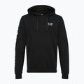 Vyriškas džemperis Emporio Armani EA7 Train Logo Series Extended Logo Hoodie black / white