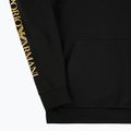 Vyriškas džemperis Emporio Armani EA7 Train Logo Series Extended Logo Hoodie black / gold 3