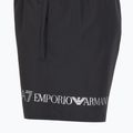 Vyriški maudymosi šortai EA7 Emporio Armani Extended Logo Boxer black / silver 3