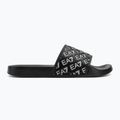 Šlepetės EA7 Emporio Armani Water Sports All Over full black / white 2