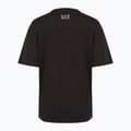 Moteriški marškinėliai EA7 Emporio Armani Train Visibility black/gold 2