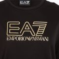 Moteriški marškinėliai EA7 Emporio Armani Train Visibility black/gold 3