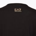 Moteriški marškinėliai EA7 Emporio Armani Train Visibility black/gold 4