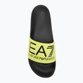 Šlepetės EA7 Emporio Armani Water Sports Visibility yellow flueo / black 5