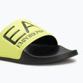 Šlepetės EA7 Emporio Armani Water Sports Visibility yellow flueo / black 7