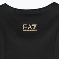 Moterų EA7 Emporio Armani Train Visibility Tank juoda/auksinė 3