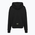 Moteriškas EA7 Emporio Armani Traukinio matomumo sportinis kostiumas HO CH FZ black/gold 4