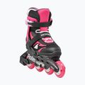 Vaikiški riedučiai su apsaugomis Rollerblade Microblade Combo Jr black/pink 2