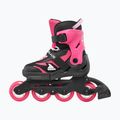 Vaikiški riedučiai su apsaugomis Rollerblade Microblade Combo Jr black/pink 3
