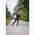Vaikiški riedučiai su apsaugomis Rollerblade Microblade Combo Jr black/pink 10