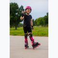 Vaikiški riedučiai su apsaugomis Rollerblade Microblade Combo Jr black/pink 12