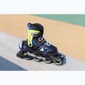 Vaikiški riedučiai Rollerblade Microblade Jr black/blue 8