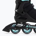 Moteriški riedučiai Rollerblade Sirio 80 W juoda/teal mėlyna 6
