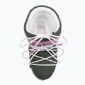 Moteriški sniego batai Moon Boot Icon Low Space Racing forest green/silver/pink 5