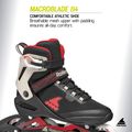 Vyriški riedučiai Rollerblade Macroblade 84 black/sand/red 7