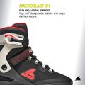 Vyriški riedučiai Rollerblade Macroblade 84 black/sand/red 10