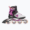 Moteriški riedučiai Rollerblade Macroblade 84 W light grey/violet/orange 2
