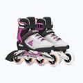 Moteriški riedučiai Rollerblade Macroblade 84 W light grey/violet/orange 4