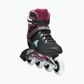 Moteriški riedučiai Rollerblade Macroblade 84 W black/burgundy/ocean green 5