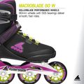 Moteriški riedučiai Rollerblade Macroblade 80 W black/dark fuchsia 8