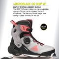 Moteriški riedučiai Rollerblade Macroblade 90 Boa W grey/amethyst rose 10